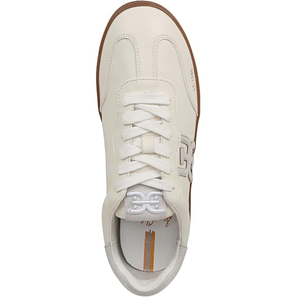 Sam Edelman Tenny white leather sneakers sz 6 M - Picture 2 of 9